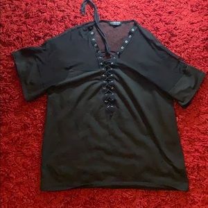 Black fashion nova shirt